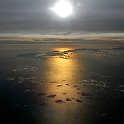 Greece, Watching the sunset in the air over the Greek archipelago